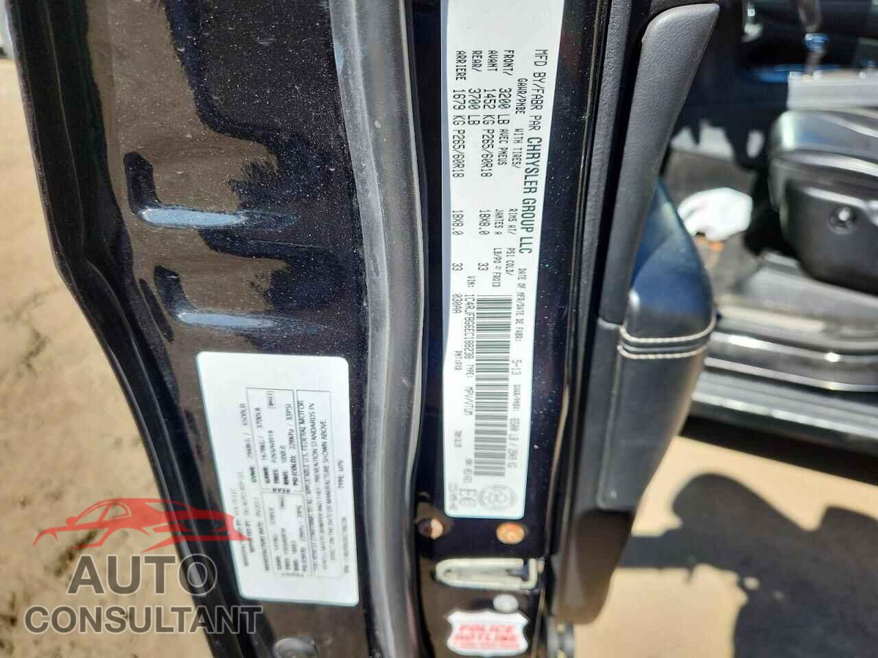 JEEP CHEROKEE 2014 - 1C4RJFBG6EC188238