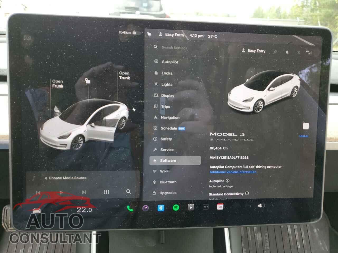 TESLA MODEL 3 2020 - 5YJ3E1EA9LF718268