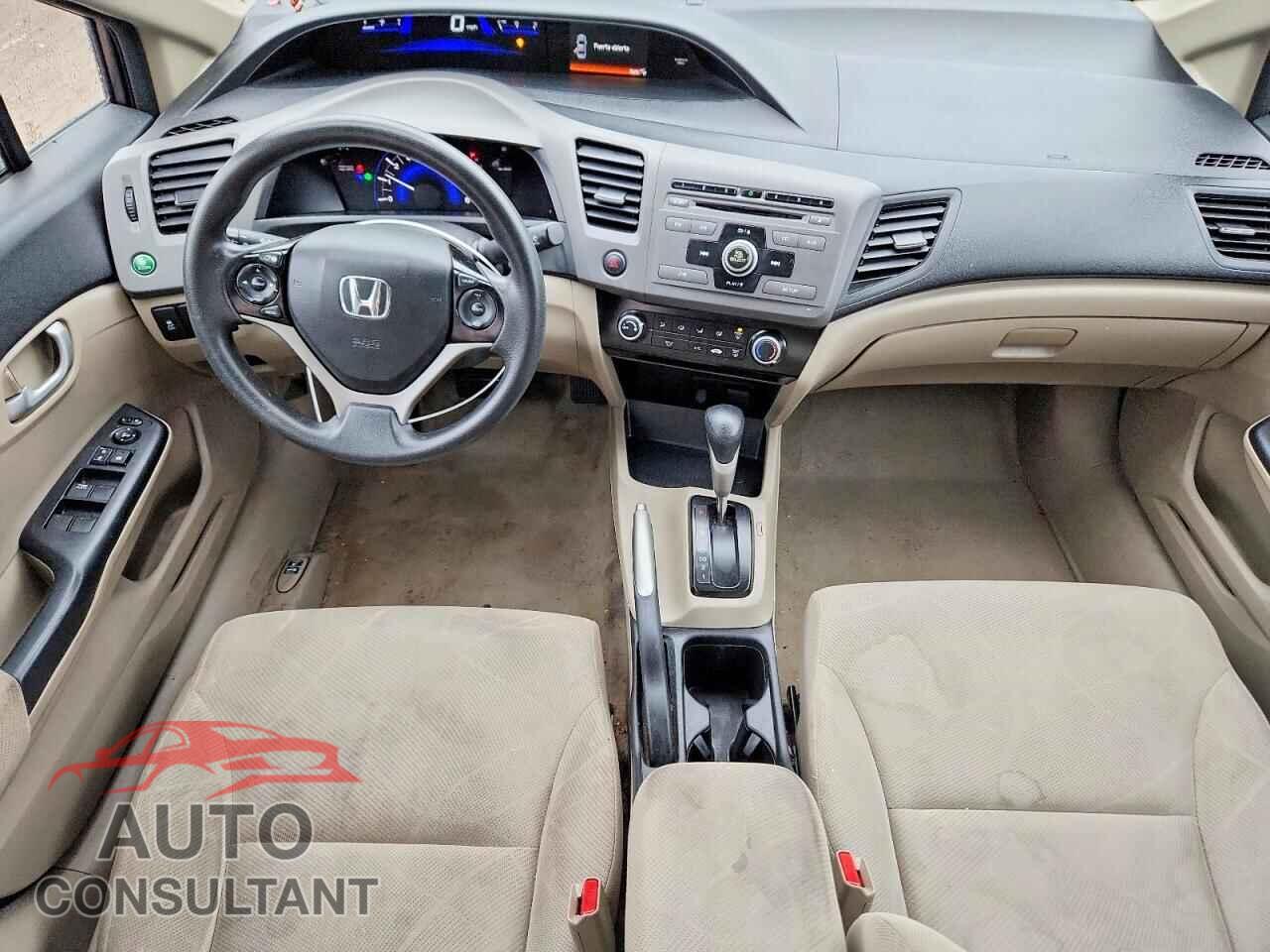 HONDA CIVIC 2012 - 19XFB2F51CE105306