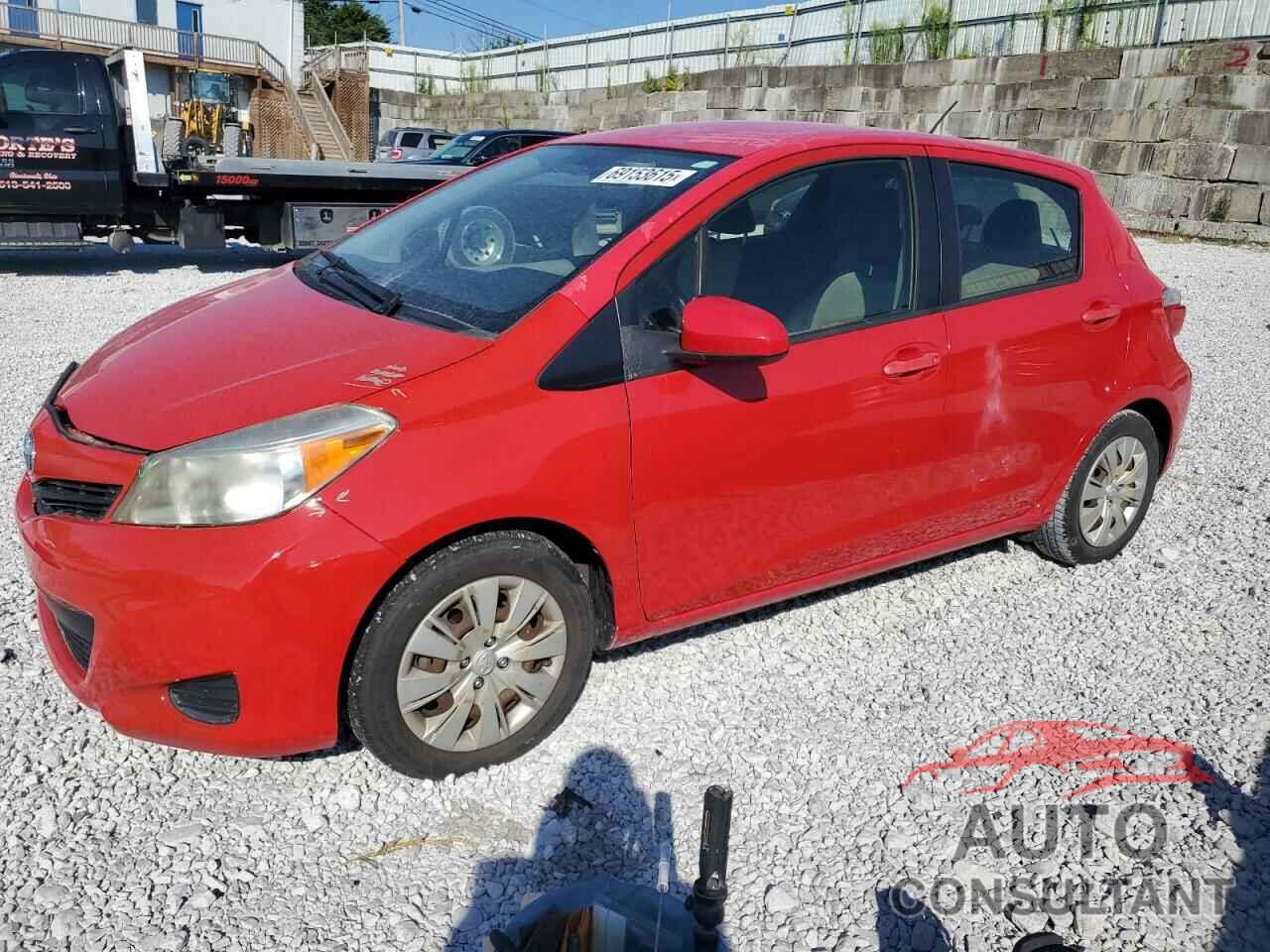 TOYOTA YARIS 2013 - JTDKTUD37DD547213