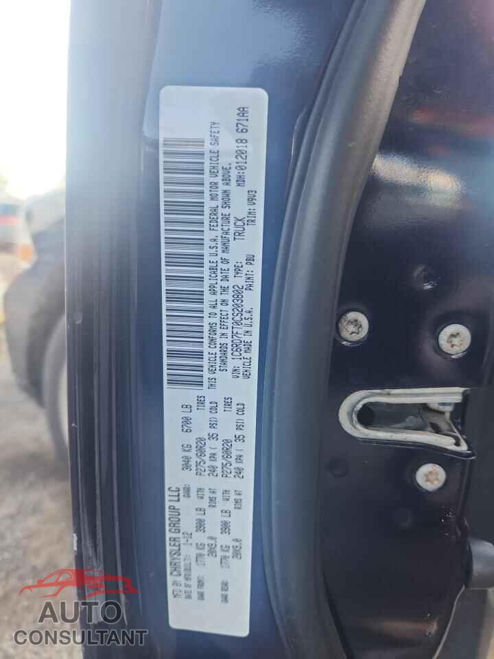 DODGE RAM 1500 2012 - 1C6RD7FT0CS203802
