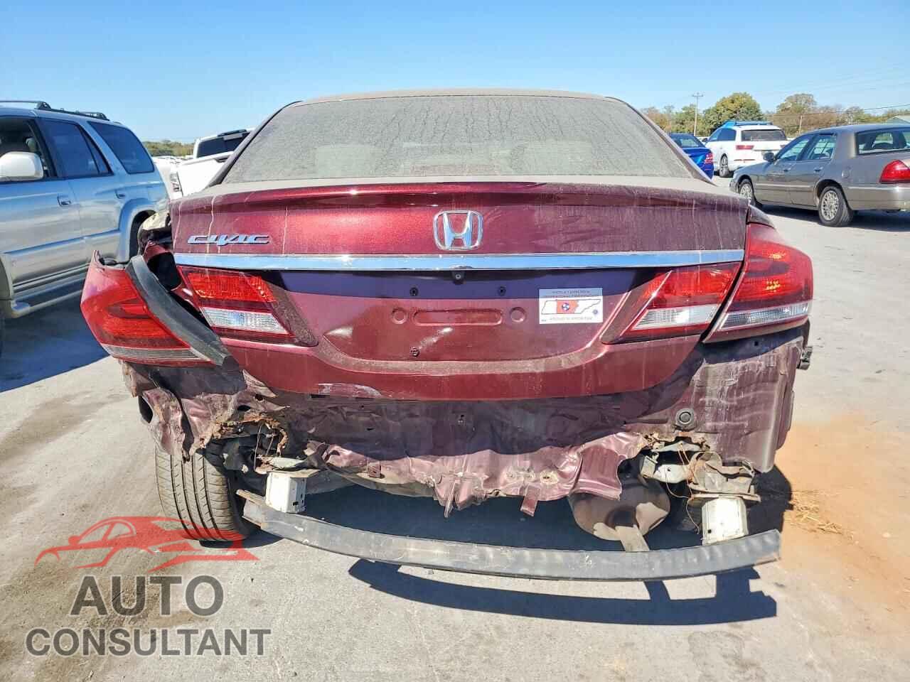 HONDA CIVIC 2014 - 19XFB2F54EE053348