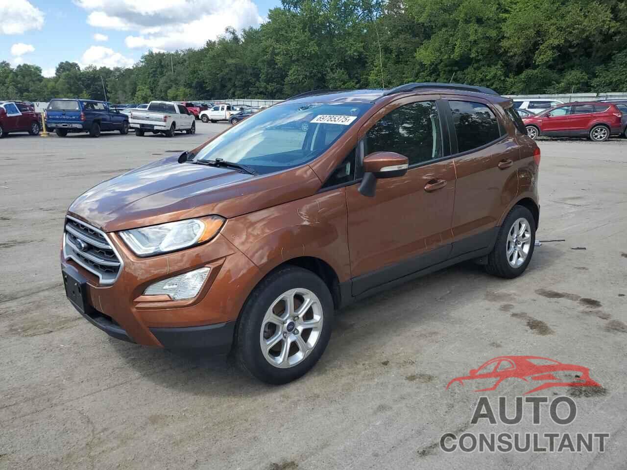 FORD ECOSPORT 2018 - MAJ3P1TE5JC228555