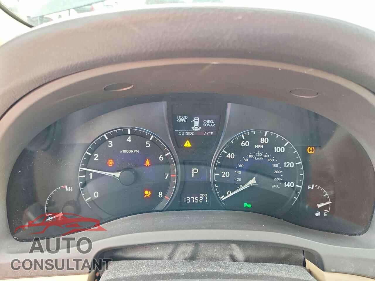 LEXUS RX350 2011 - 2T2BK1BA1BC119355