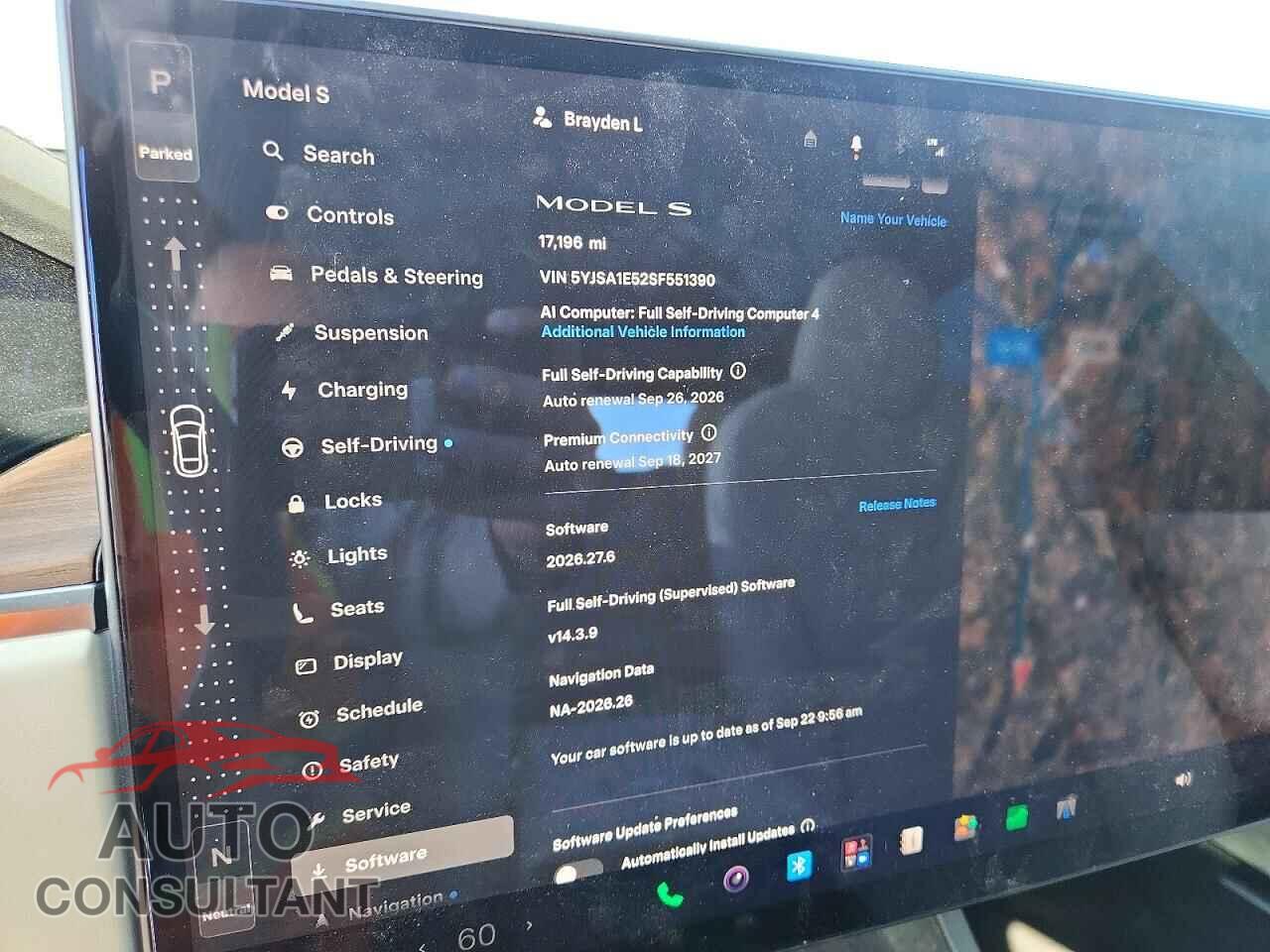 TESLA MODEL S 2025 - 5YJSA1E52SF551390