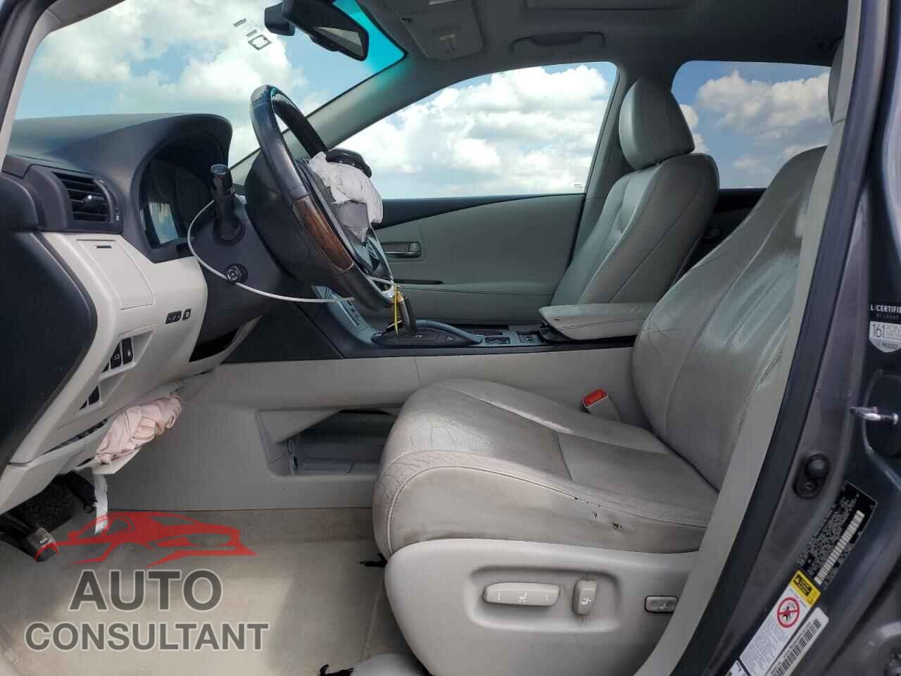 LEXUS RX350 2012 - 2T2BK1BA3CC145473