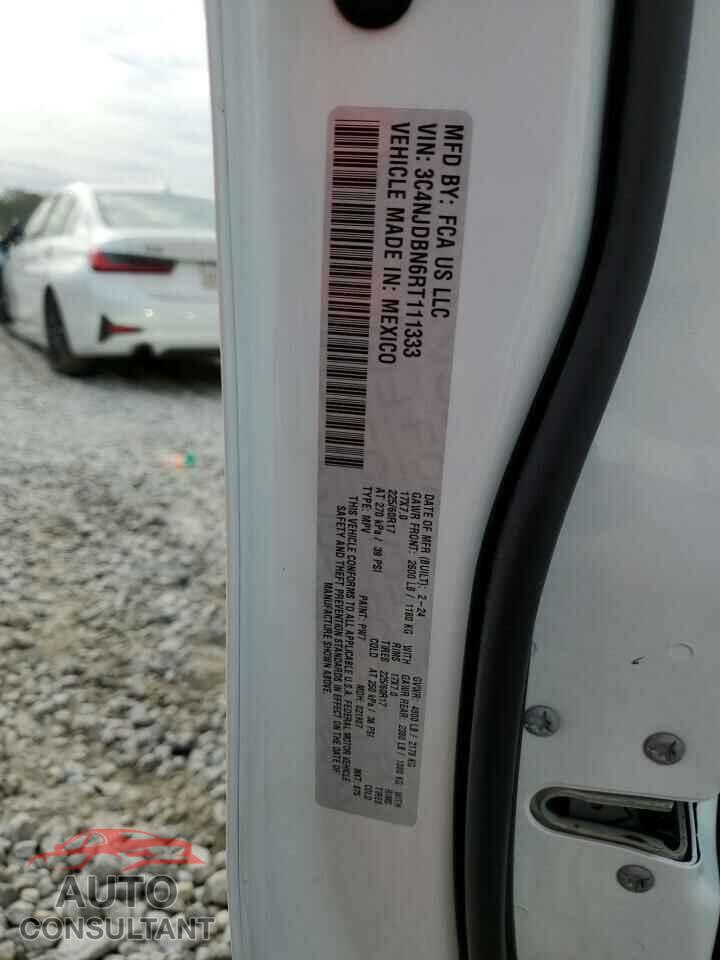 JEEP COMPASS 2024 - 3C4NJDBN6RT111333