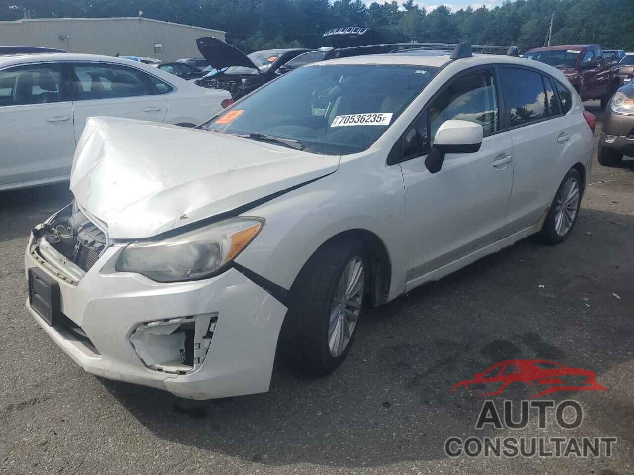 SUBARU IMPREZA 2013 - JF1GPAD64DG842261