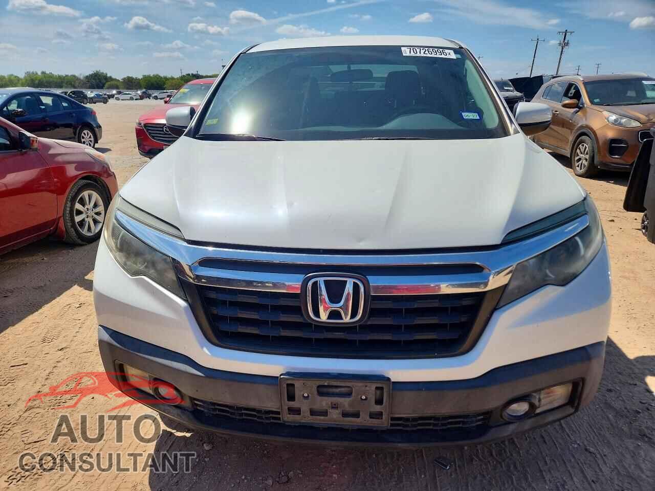 HONDA RIDGELINE 2017 - 5FPYK2F56HB002464