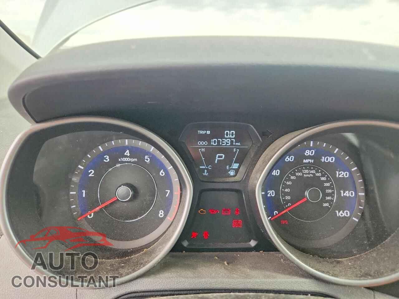 HYUNDAI ELANTRA 2012 - 5NPDH4AE2CH090755