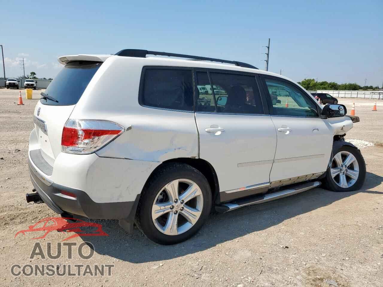 TOYOTA HIGHLANDER 2012 - 5TDZK3EHXCS084637