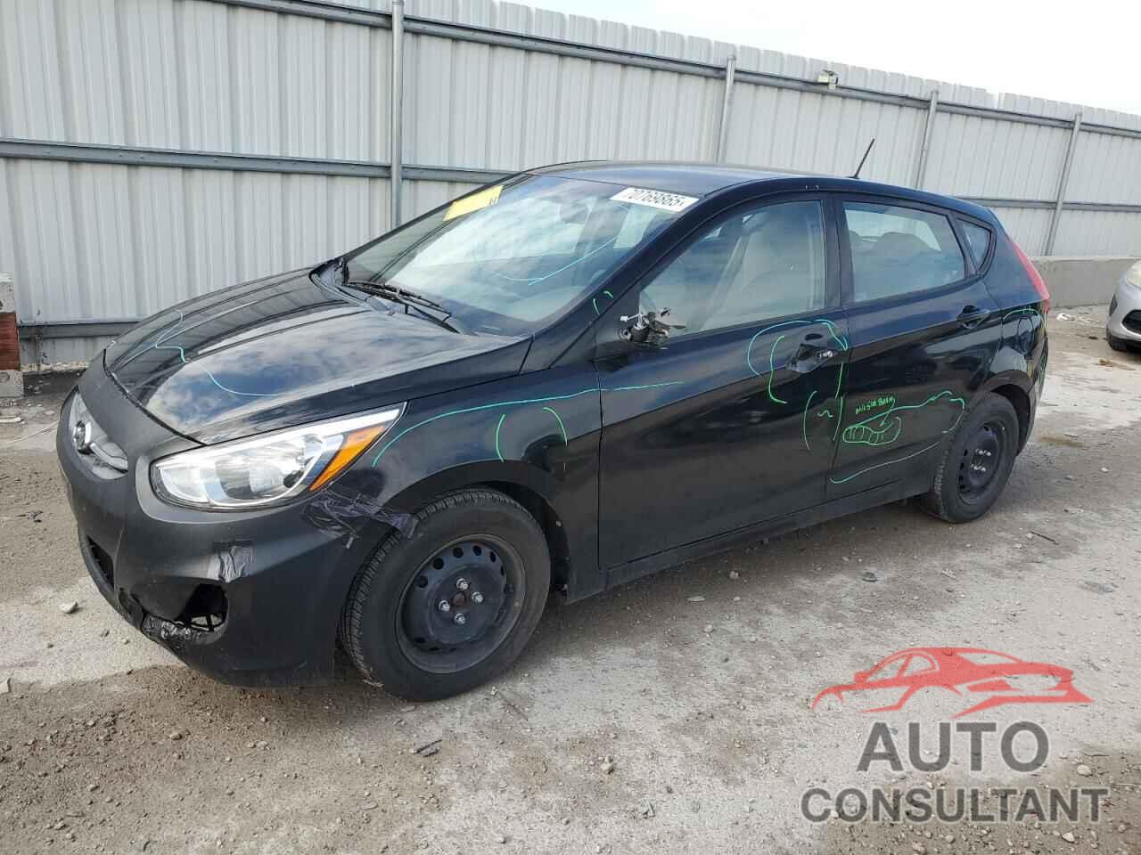 HYUNDAI ACCENT 2017 - KMHCT5AE4HU310857