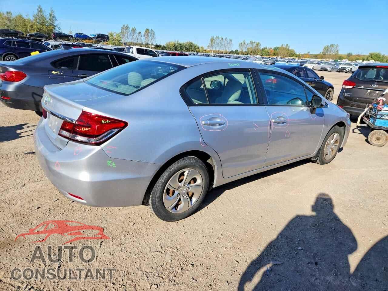 HONDA CIVIC 2013 - 2HGFB2F49DH019594