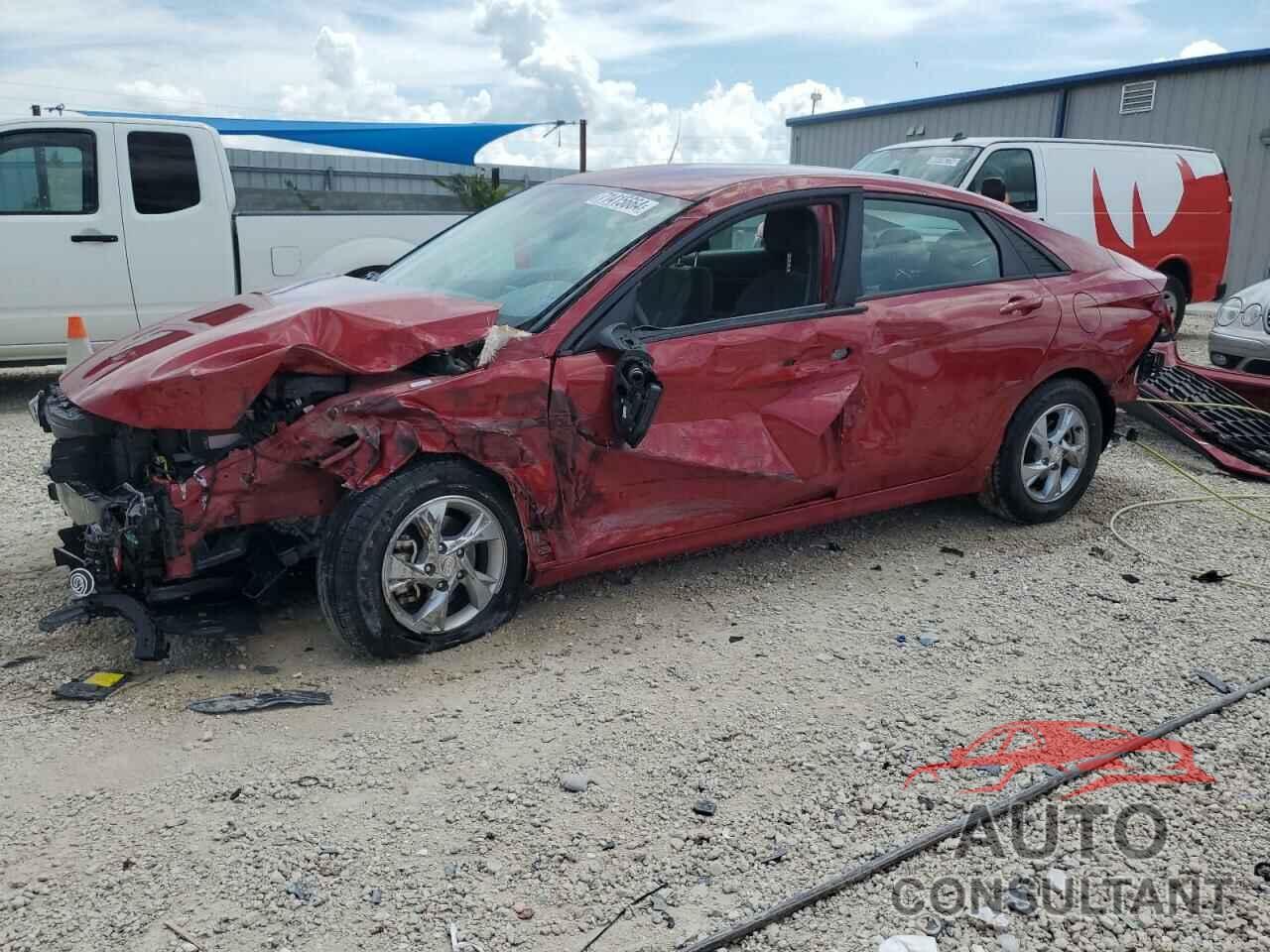 HYUNDAI ELANTRA 2021 - KMHLL4AG5MU072846