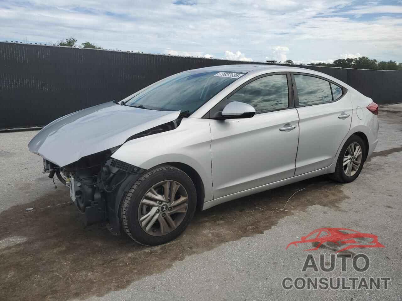 HYUNDAI ELANTRA 2019 - 5NPD84LF1KH456516