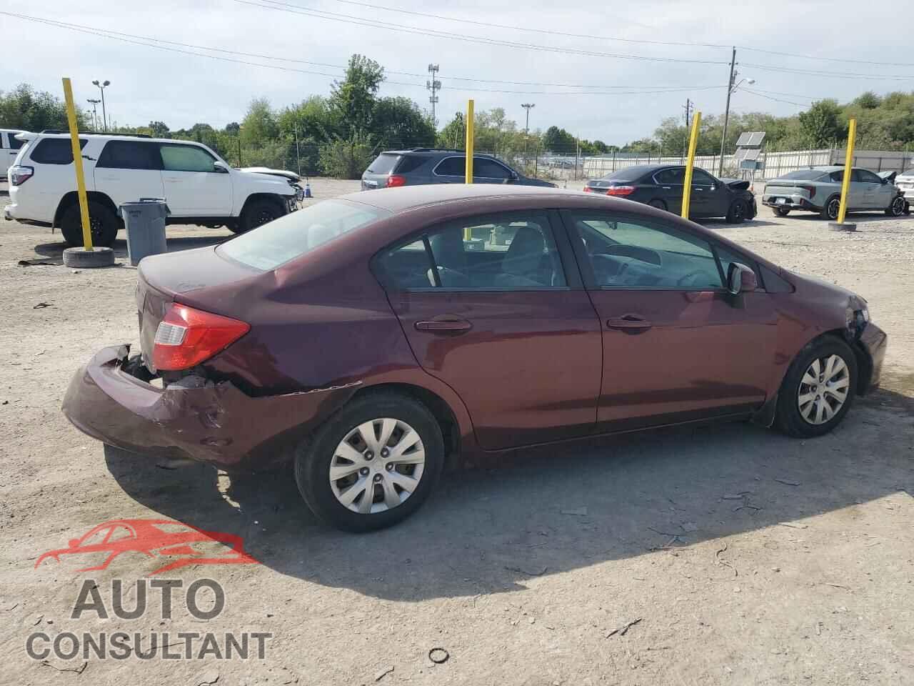 HONDA CIVIC 2012 - 19XFB2F55CE082872