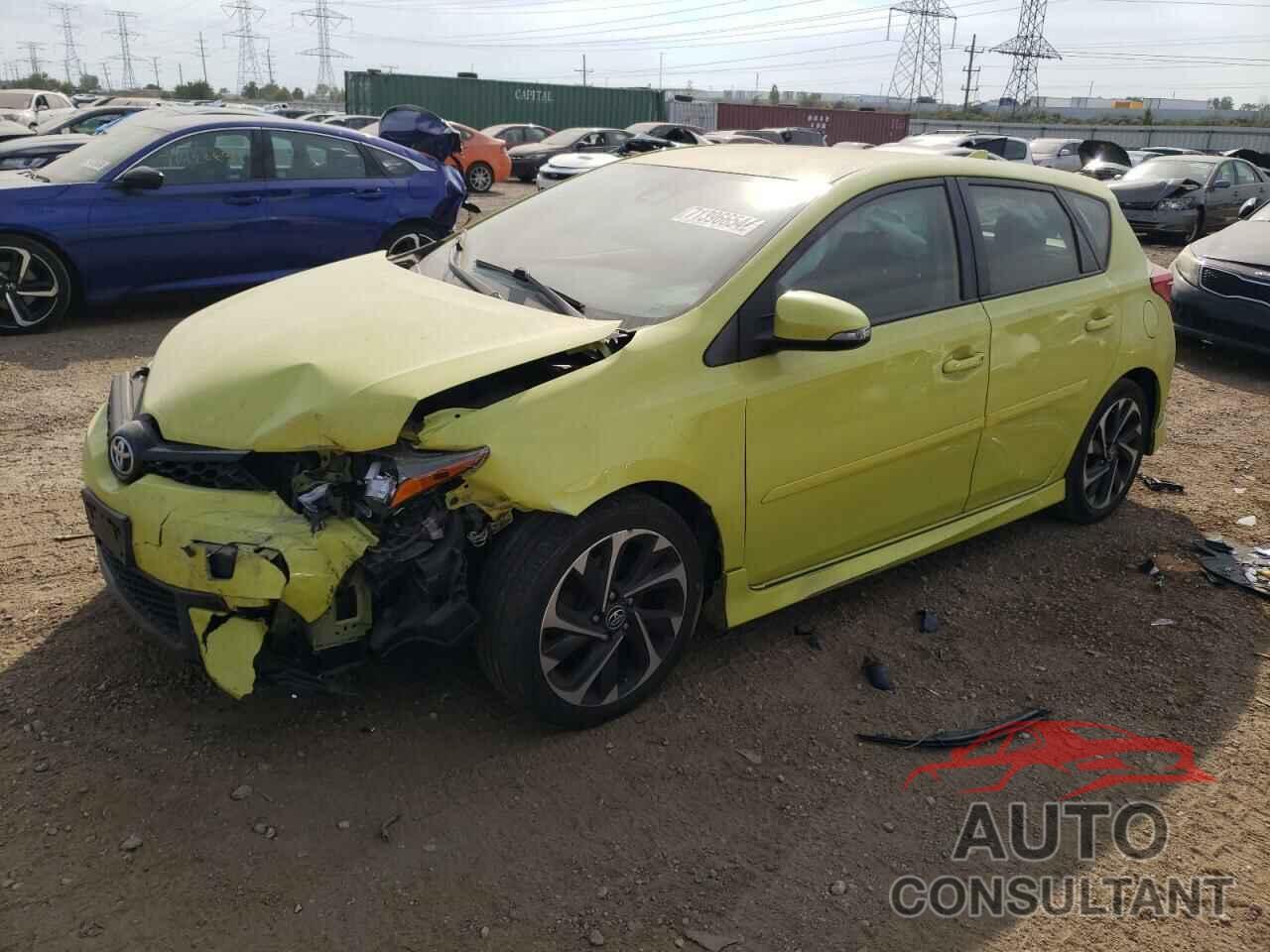 TOYOTA COROLLA 2017 - JTNKARJE3HJ543168