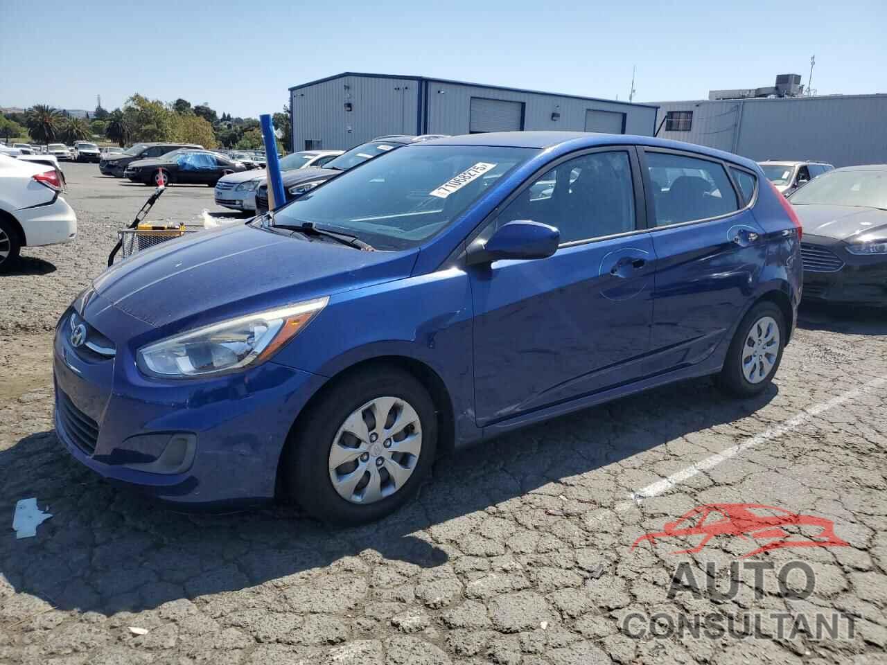 HYUNDAI ACCENT 2016 - KMHCT5AE1GU281297