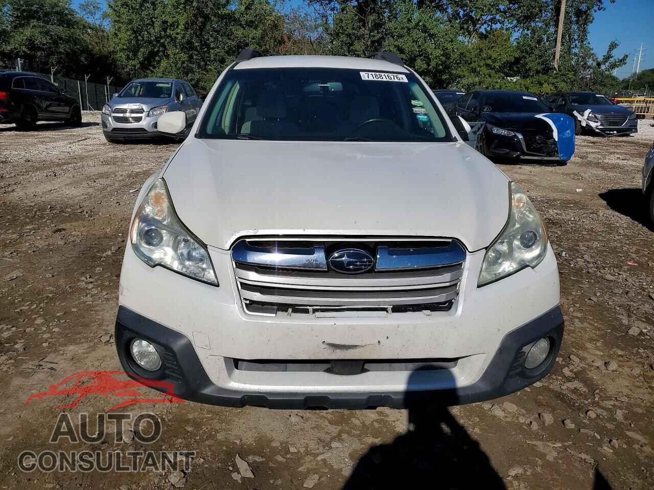 SUBARU OUTBACK 2013 - 4S4BRBCC6D3226320