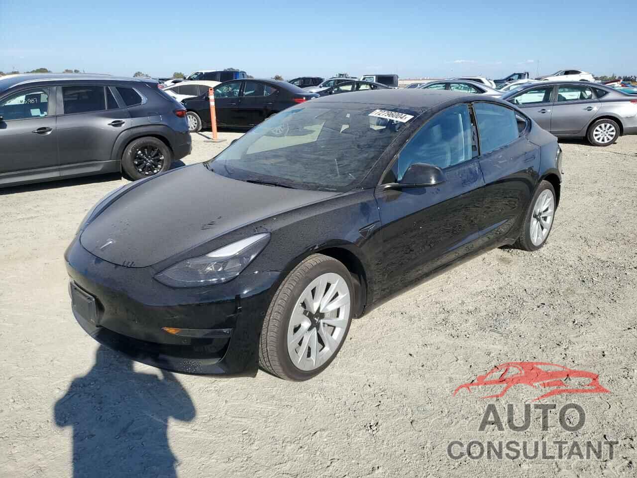 TESLA MODEL 3 2022 - 5YJ3E1EB4NF205103