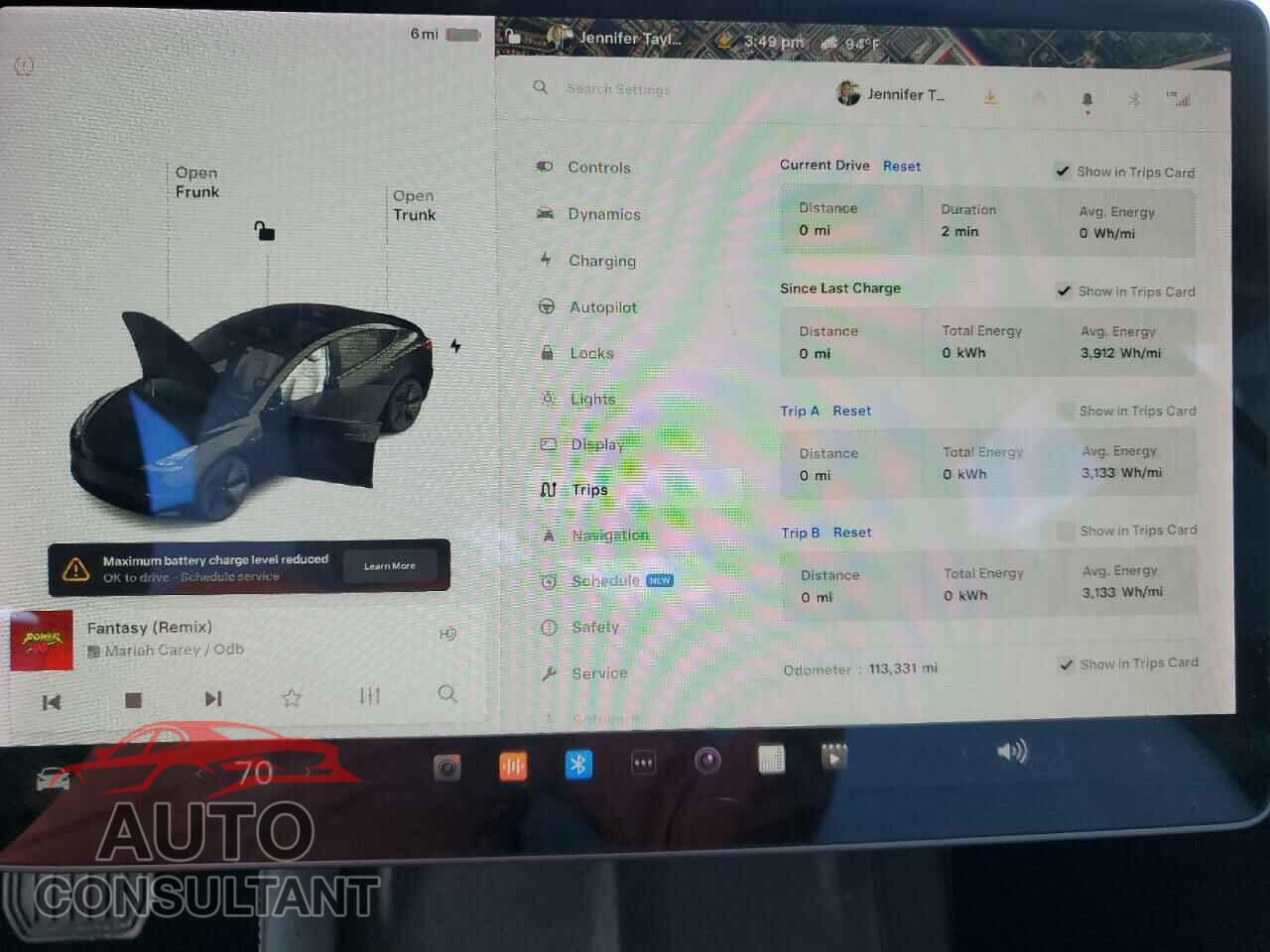 TESLA MODEL 3 2021 - 5YJ3E1EA1MF963602