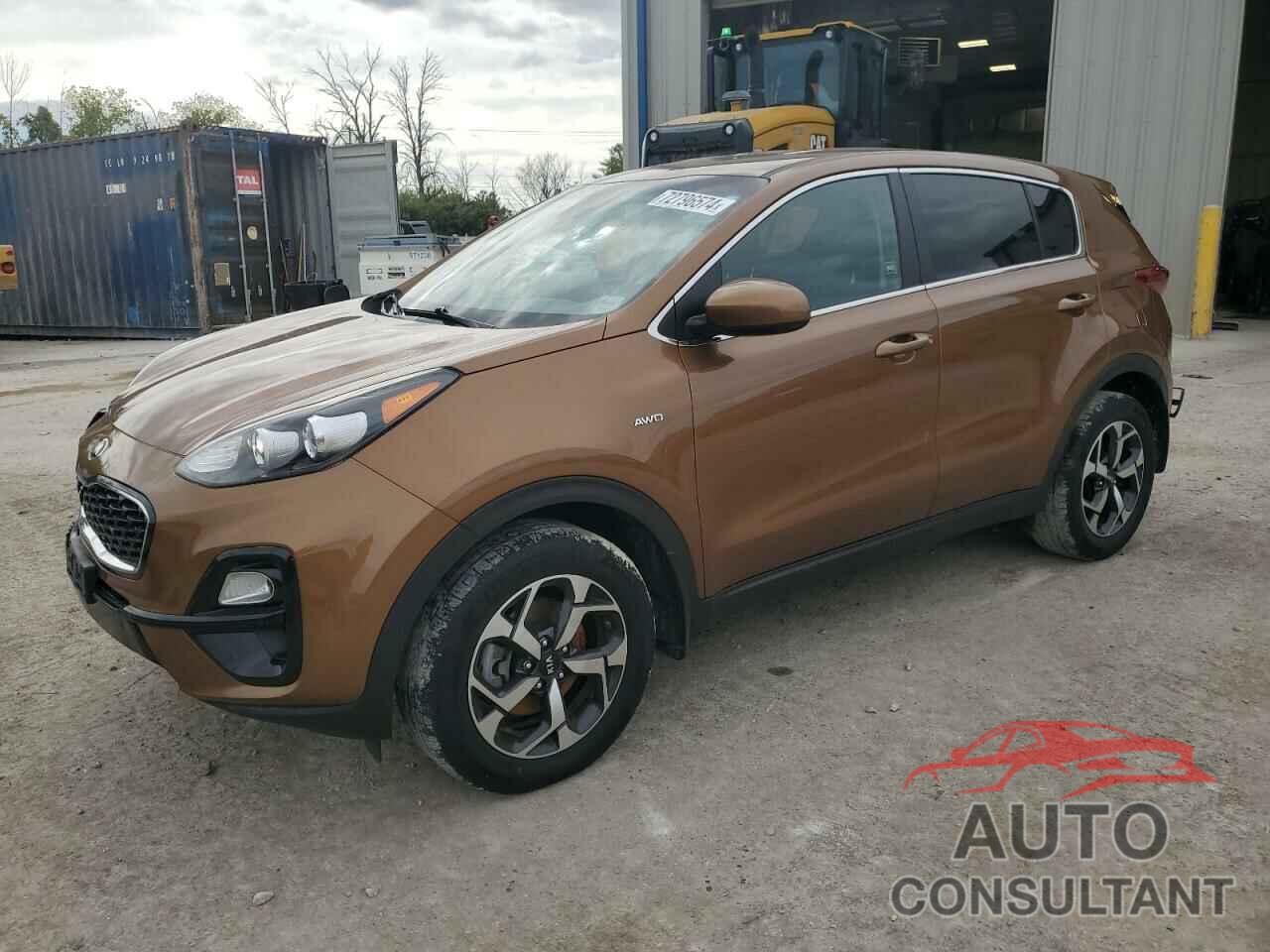 KIA SPORTAGE 2021 - KNDPMCAC2M7862520