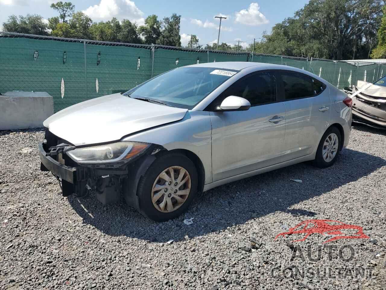 HYUNDAI ELANTRA 2018 - 5NPD74LF6JH233258