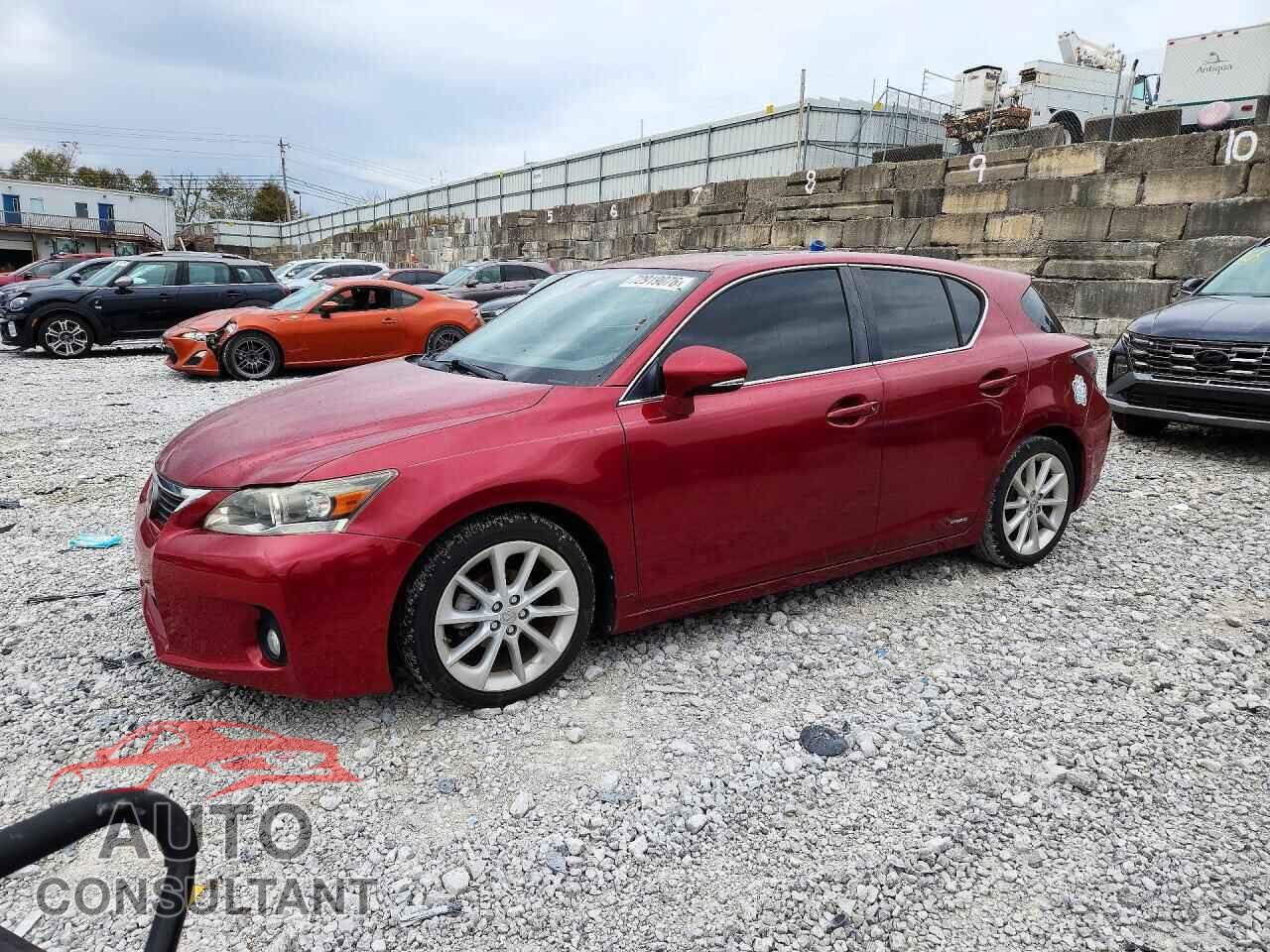 LEXUS CT 200 2011 - JTHKD5BH3B2003168