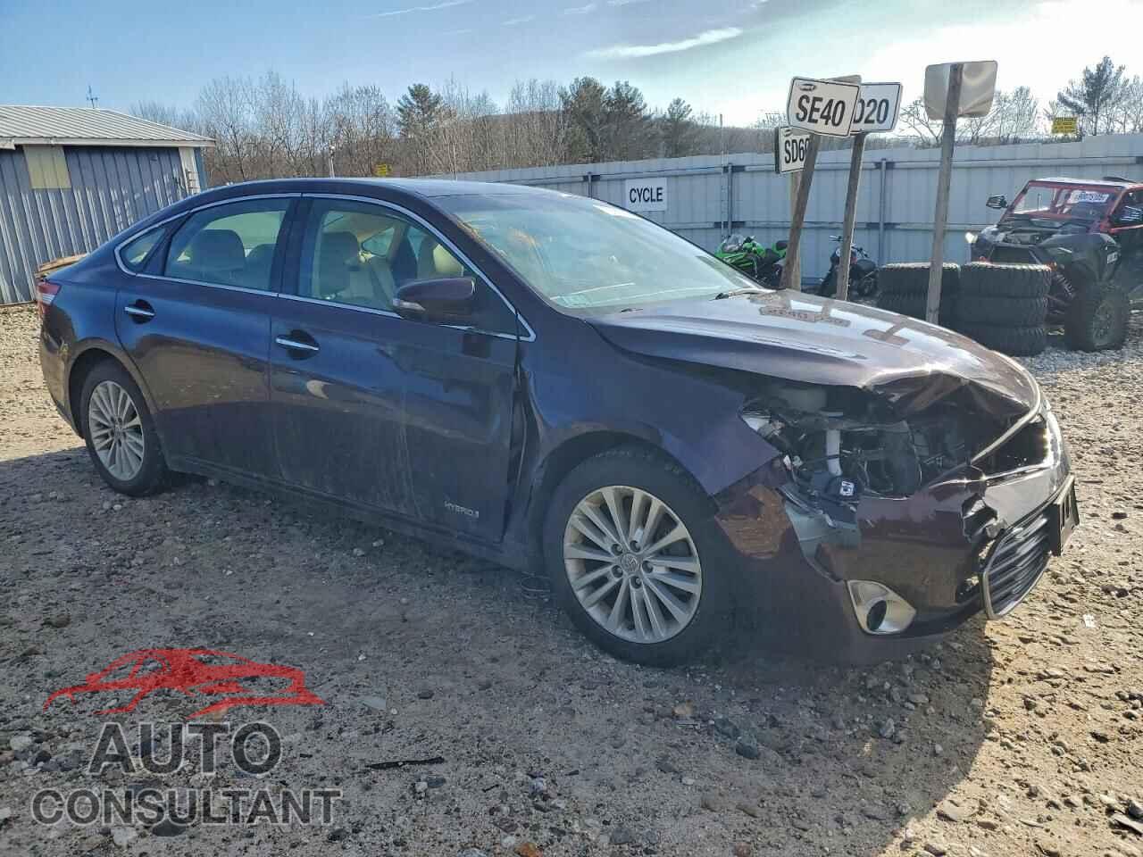 TOYOTA AVALON 2013 - 4T1BD1EB9DU014308