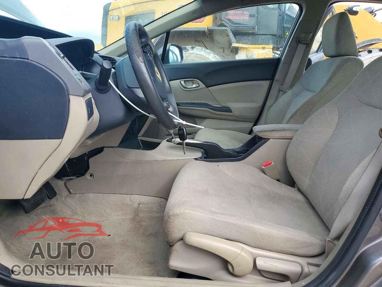 HONDA CIVIC 2012 - 19XFB2F56CE082959