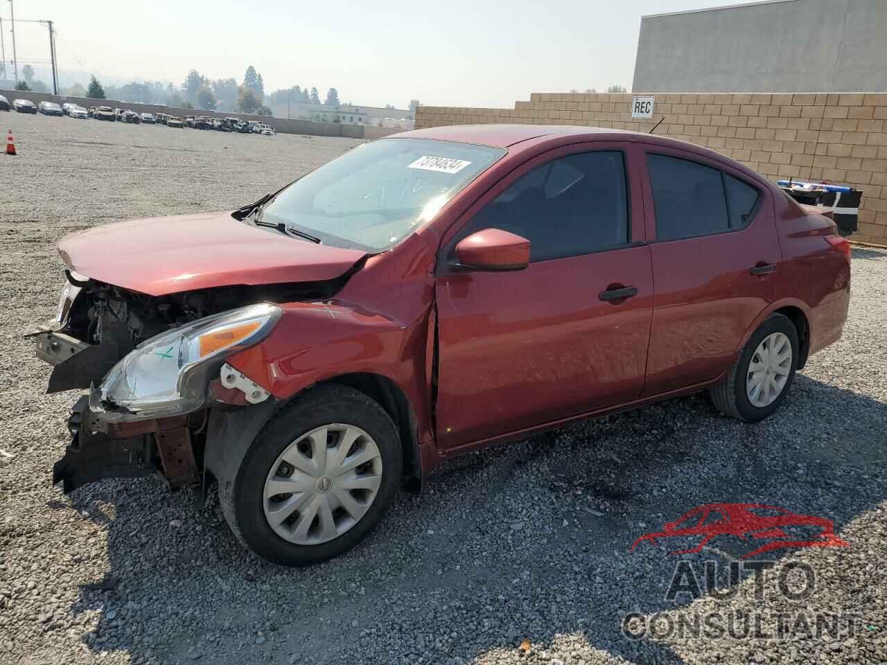 NISSAN VERSA 2019 - 3N1CN7AP2KL810953