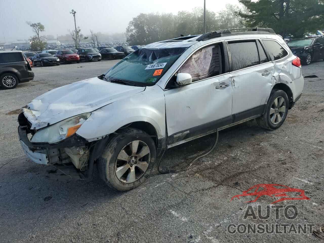 SUBARU OUTBACK 2012 - 4S4BRDKC6C2248237