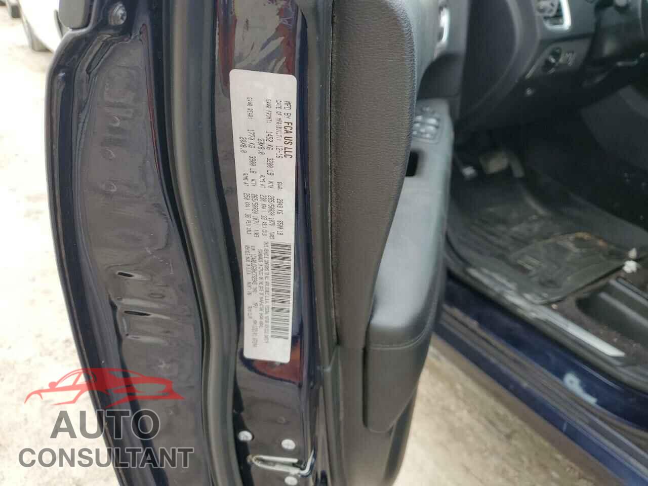 DODGE DURANGO 2017 - 1C4RDJDG8HC732945