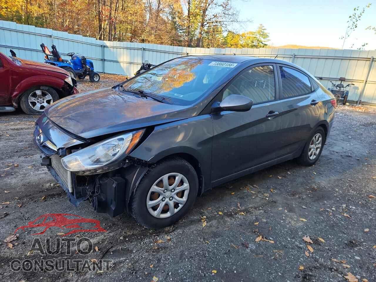 HYUNDAI ACCENT 2013 - KMHCT4AE9DU302841