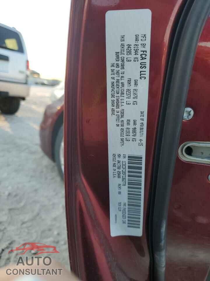 DODGE DART 2015 - 1C3CDFCB5FD362770