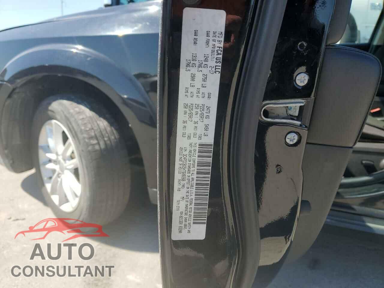 DODGE JOURNEY 2017 - 3C4PDCBG5HT608268