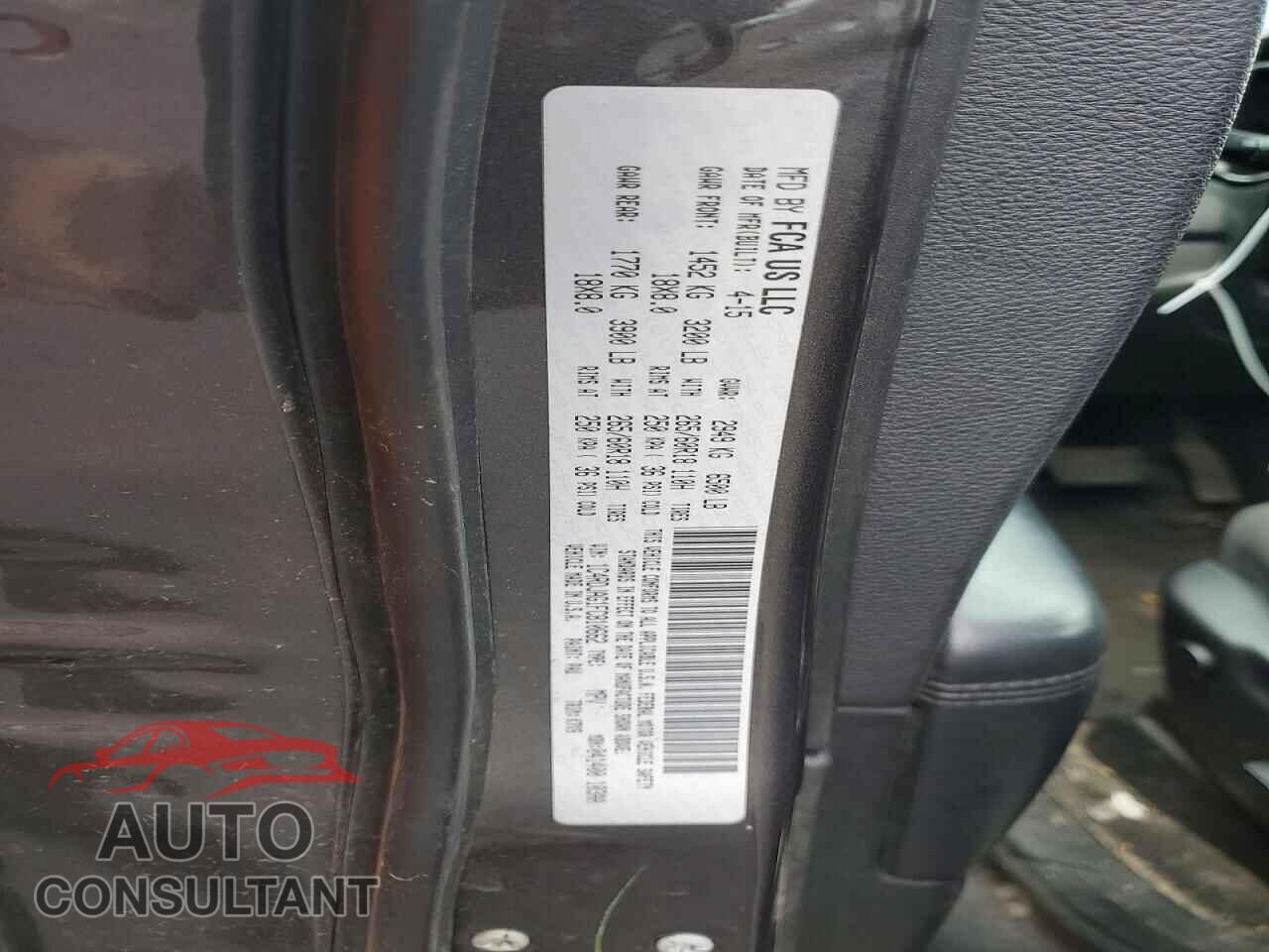DODGE DURANGO 2015 - 1C4RDJAG1FC810662