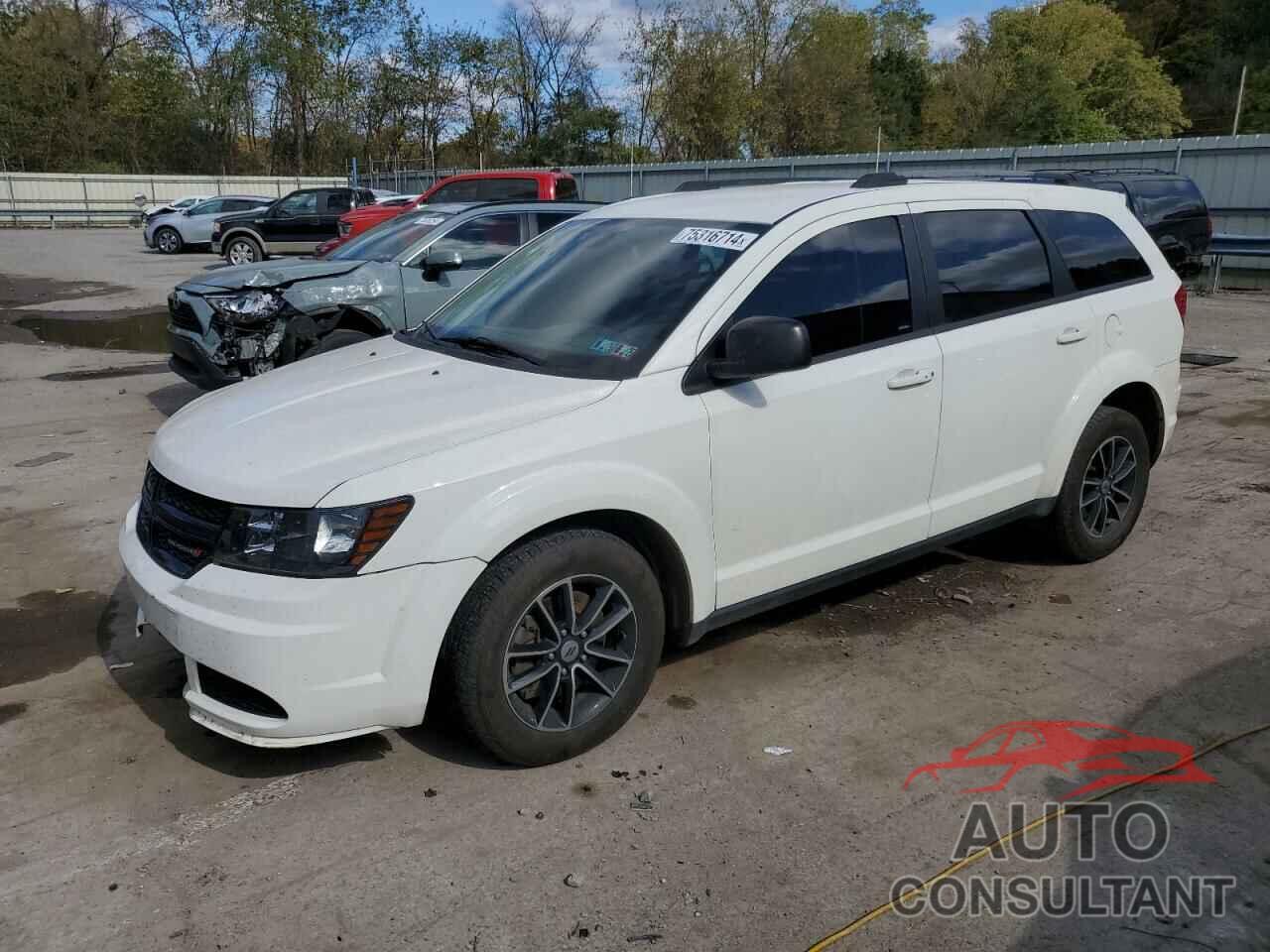 DODGE JOURNEY 2018 - 3C4PDCAB9JT443711