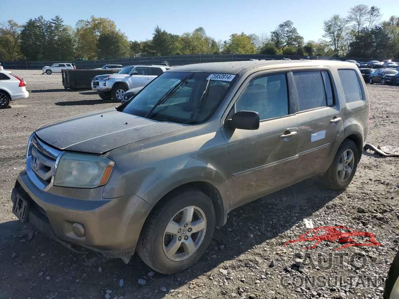 HONDA PILOT 2009 - 5FNYF48259B023884