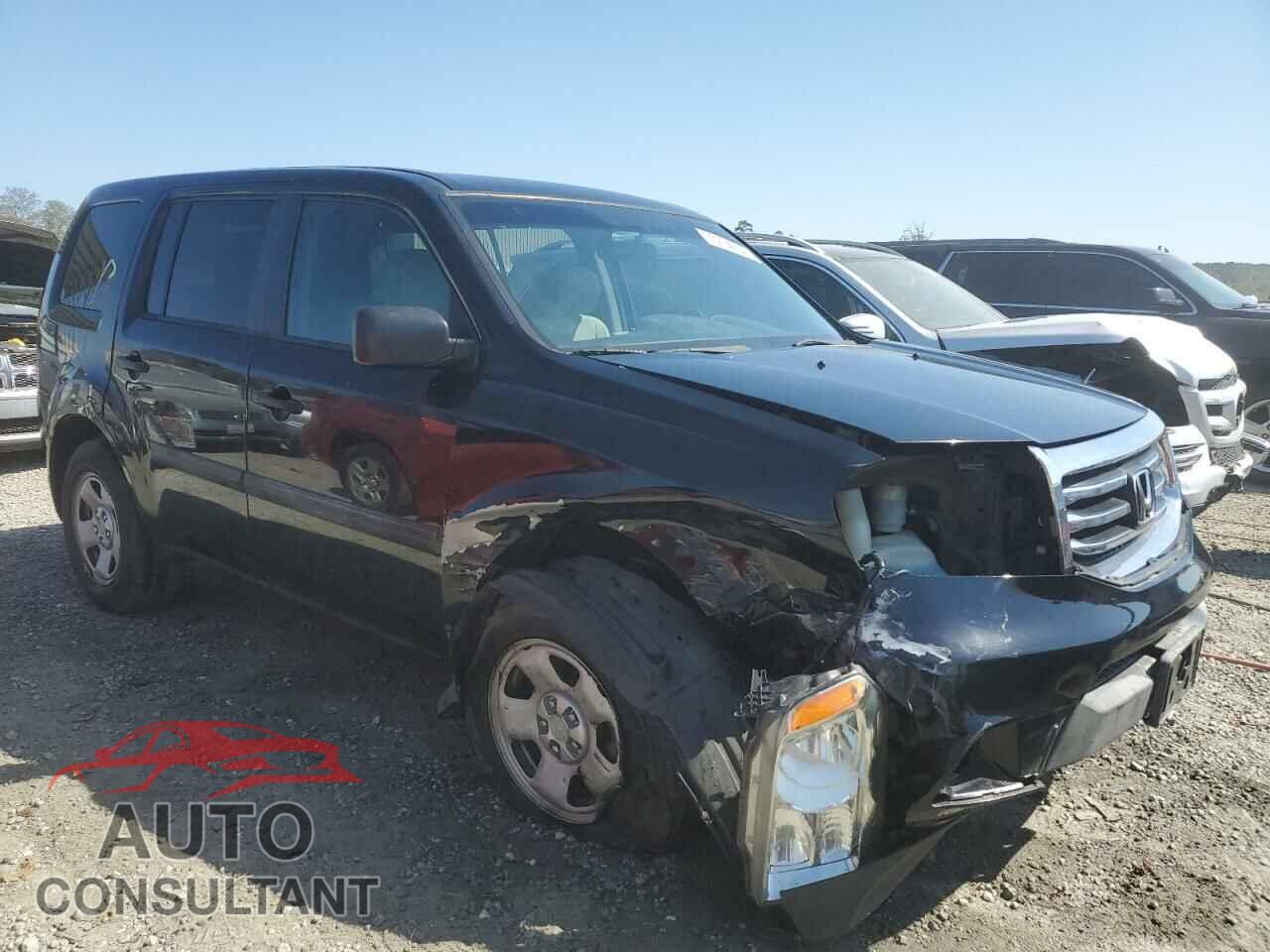 HONDA PILOT 2013 - 5FNYF3H21DB032147