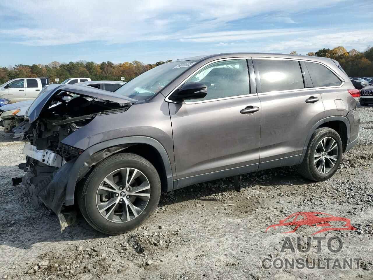 TOYOTA HIGHLANDER 2019 - 5TDZARFH5KS045473