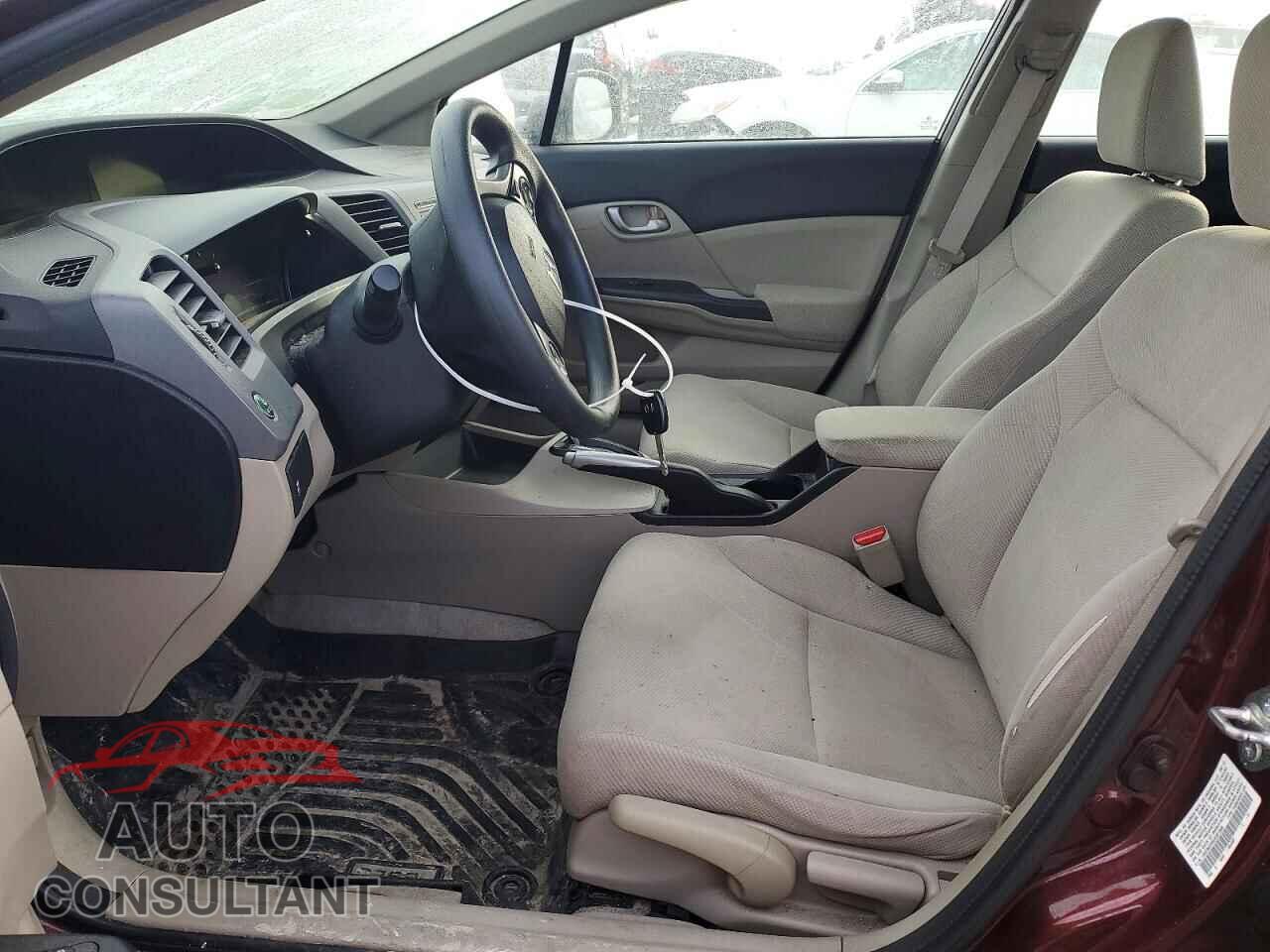 HONDA CIVIC 2012 - 19XFB2F55CE091989
