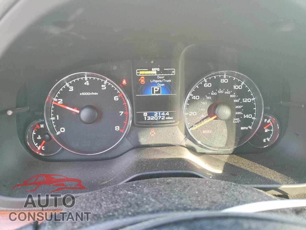 SUBARU OUTBACK 2013 - 4S4BRBKC6D3290570