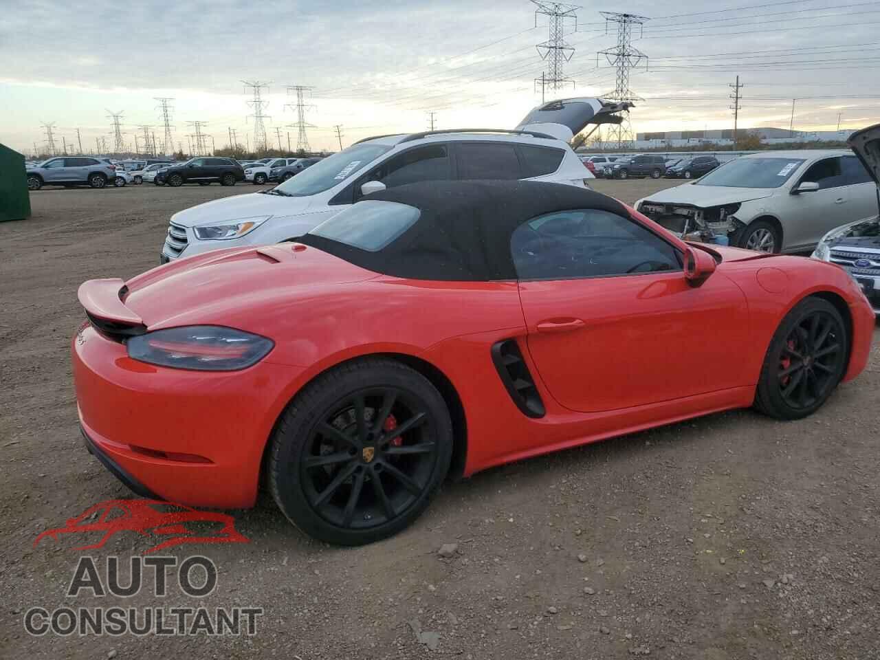 PORSCHE BOXSTER 2017 - WP0CB2A82HS240853
