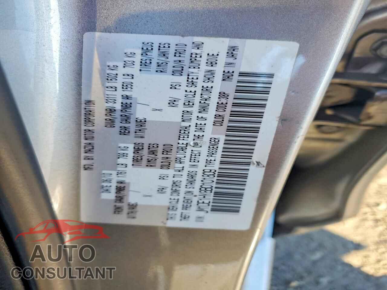 MAZDA 2 2011 - JM1DE1HY8B0101809