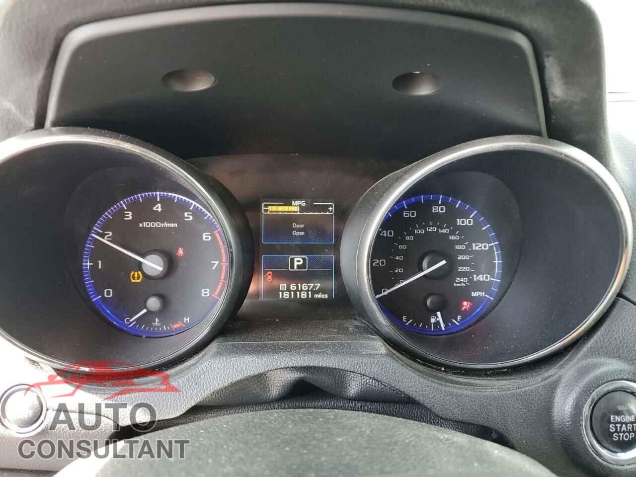 SUBARU OUTBACK 2017 - 4S4BSAKC7H3378404