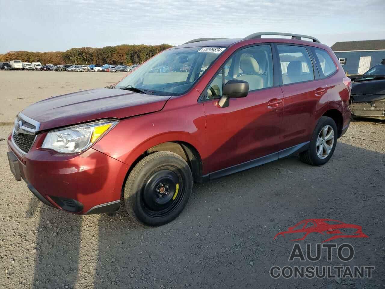 SUBARU FORESTER 2016 - JF2SJABC2GH452144