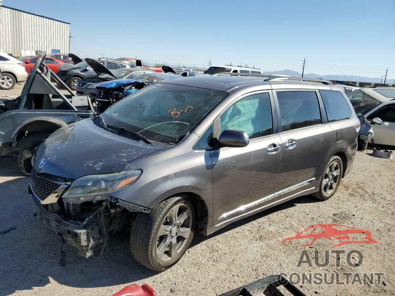 TOYOTA SIENNA 2017 - 5TDXZ3DC4HS899772