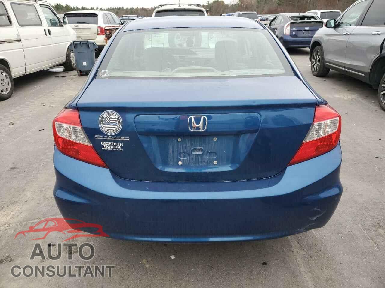 HONDA CIVIC 2012 - 2HGFB2F89CH536945