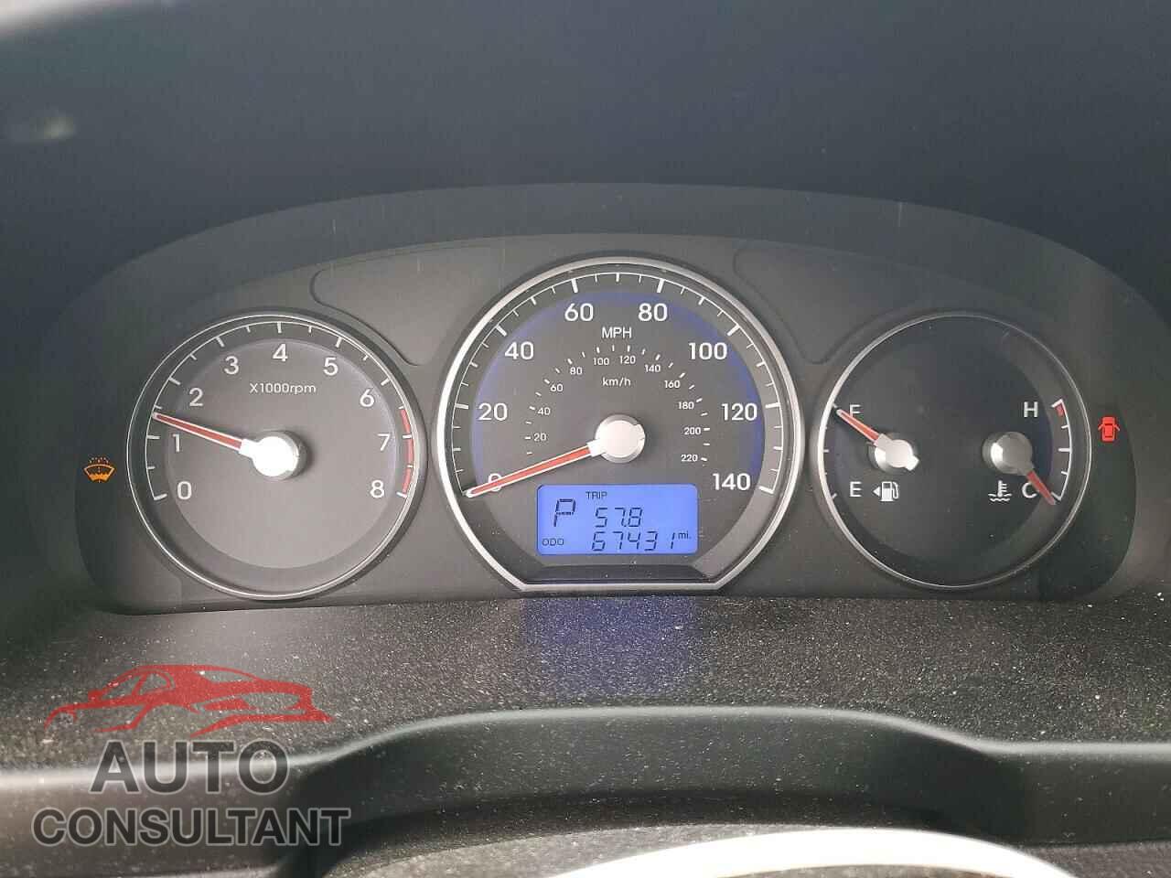HYUNDAI SANTA FE 2010 - 5NMSGDAB6AH369460